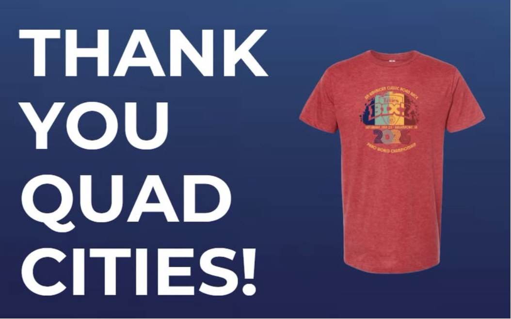 Bix 7 social post: Thank you, Quad Cities